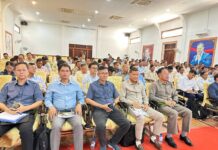 ឯកឧត្តម ជា សុខនី អគ្គលេខាធិការរងអាជ្ញាធរទន្លេសាប អញ្ជើញចូលរួមកិច្ចប្រជុំផ្សព្វផ្សាយស្តីពី ការរៀបចំផែនការប្រើប្រាស់ដីតំបន់បឹងទន្លេសាប ក្នុងភូមិសាស្ត្រខេត្តកំពង់ធំ