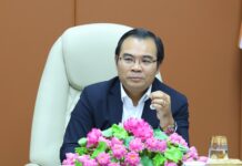 ឯកឧត្តមរដ្ឋមន្ត្រី ថោ ជេដ្ឋា ប្រធានអាជ្ញាធរទន្លេសាប អញ្ជើញដឹកនាំកិច្ចប្រជុំ ដើម្បីពិនិត្យ និងពិភាក្សាលើសេចក្ដីព្រាងអនុក្រឹត្យស្ដីពីការរៀបចំ និងការប្រព្រឹត្តទៅរបស់អគ្គលេខាធិការដ្ឋាន នៃអាជ្ញាធរទន្លេសាប