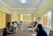 ឯកឧត្តម ហ៊ែល តូនី អនុប្រធានក្តាប់រួម អាជ្ញាធរទន្លេសាប ចូលរួមចុះពិនិត្យ និងសិក្សាពីស្ថានភាពវិសាលភាពអាងបឹងធំ ស្ថិតក្នុងភូមិសាស្ត្រខេត្តកំពង់ឆ្នាំង