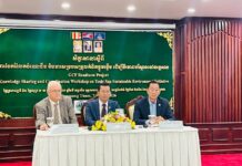 ឯកឧត្តម ខូវ មាស អគ្គលេខាធិការរងអាជ្ញាធរទន្លេសាប ដឹកនាំមន្ត្រីបច្ចេកទេស ចូលរួមសិក្ខាសាលាស្តីពី «គំនិតផ្តួចផ្តើមបរិស្ថានប្រកបដោយចីរភាពទន្លេសាប» ដែលរៀបចំដោយក្រសួងបរិស្ថាន និងវិទ្យាស្ថានកំណើនបៃតងសកល (GGGI) ខេត្តកំពង់ធំ
