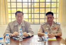 ឯកឧត្តម ខូវ មាស អគ្គលេខាធិការរងអាជ្ញាធរទន្លេសាប បានដឹកនាំកិច្ចប្រជុំពិភាក្សា ស្តីពីការតាមដានត្រួតពិនិត្យការកាប់ទន្ទ្រានព្រៃលិចទឹក និងការបន្តអាស្រ័យផលក្នុងតំបន់៣ ស្ថិតក្នុងភូមិសាស្ត្រស្រុកមោងឫស្សី ខេត្តបាត់ដំបង