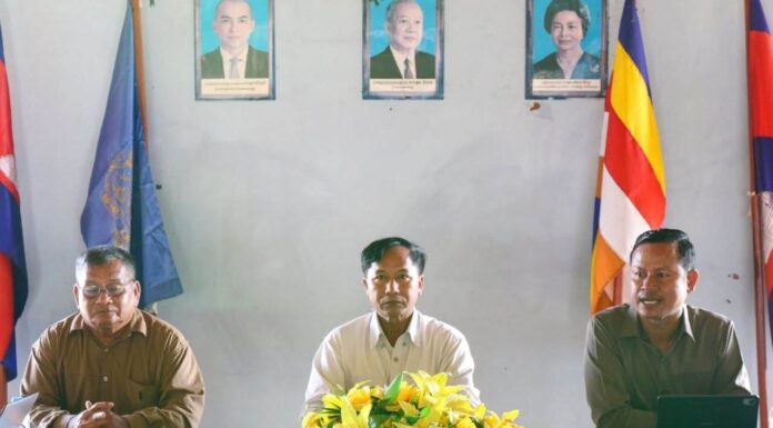 ក្រុមការងារនាយកដ្ឋាននីតិកម្ម និងផ្សព្វផ្សាយ នៃអាជ្ញាធរទន្លេសាប បានបន្តចុះប្រជុំផ្សព្វផ្សាយបញ្ជ្រាបការយល់ដឹងពីបទដ្ឋានគតិយុត្តពាក់ព័ន្ធការការពារ ថែរក្សា គ្រប់គ្រង និងអភិរក្សដែនព្រៃលិចទឹក និងព្រៃលិចទឹកតំបន់៣ បឹងទន្លេសាប ស្រុកស្ទោង ខេត្តកំពង់ធំ