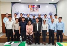 លោកស្រី ប្រាក់ ចាន់វឌ្ឍនា អនុប្រធាននាយកដ្ឋានធនធានធម្មជាតិ បានចូលរួមកិច្ចប្រជុំពិគ្រោះយោបល់ថ្នាក់ជាតិ ស្តីពីសេចក្តីព្រាងដំបូងនៃផែនការប្រមូលទិន្នន័យទឹកក្រោមដីថ្នាក់ជាតិក្នុងការគ្រប់គ្រង និងប្រើប្រាស់ទឹកក្រោមដីប្រកបដោយចីរភាពសម្រាប់កសិកម្មនៅក្នុងអាងទន្លេមេគង្គក្រោម